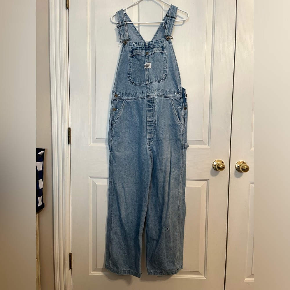 Lee Light Blue Denim Overalls